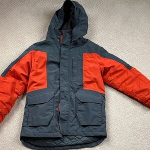 Lands' End Charcoal Winter Jacket